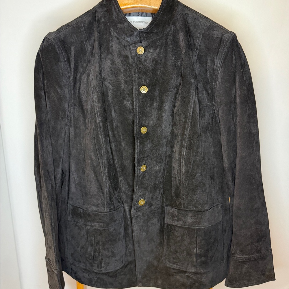 Liz Claiborne Women’s Black Suede Jacket